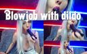 Lissa Ross: Blowjob with dildo
