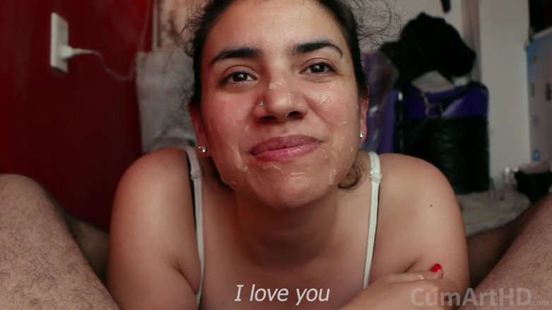 TheArtOfCum: Eksplozja Stringy Cum! POV Sex oralny + niechlujna twarz + Cumplay!