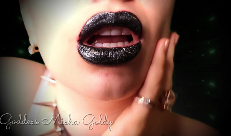 Goddess Misha Goldy: Du hast so das glück, dass ich dich verehren und überall...