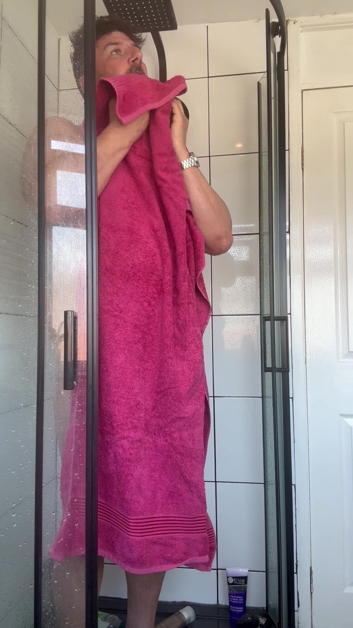 Jeffry: Horny Stepdad in Bathroom