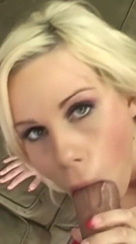 Busty Blonde MILF Rides Cock and Gets Facialized