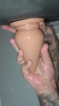 Monster Plug Close up and Gape