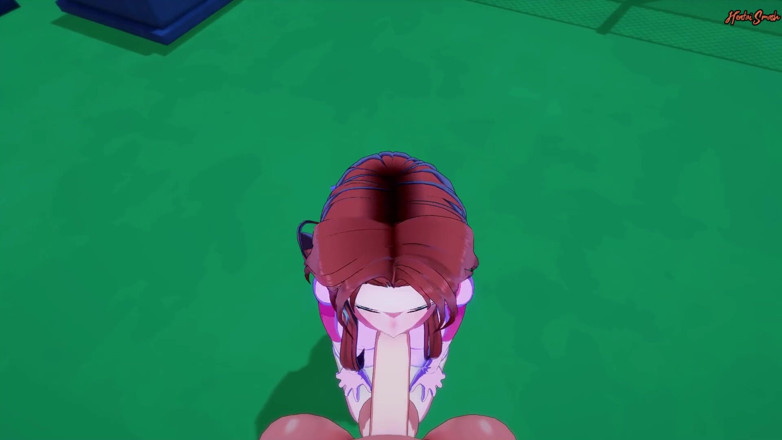Hentai Smash: Atom Eve gets POV fucked on a rooftop. Invincible hentai.