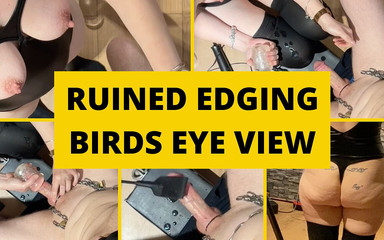 BJQueen and Rod: Stăpâna Ruine imobilizat sub 6 ori plesnind sperma din pula lui