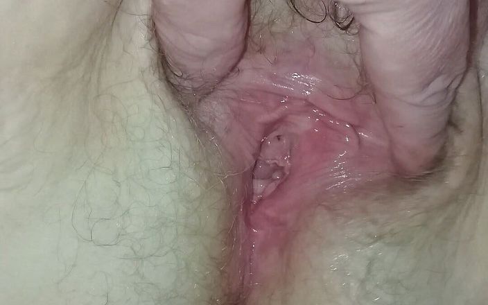 Dildo in my pussy: Pills on my girl&amp;#039;s hairy and wet pussy
