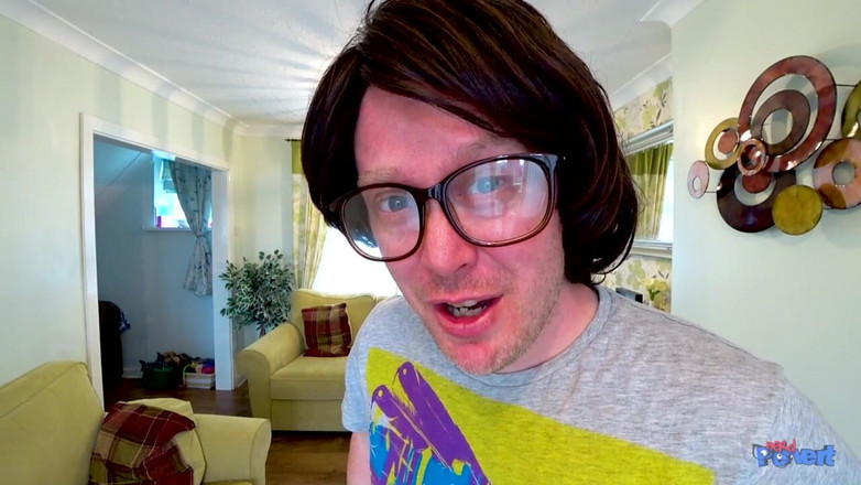 Nerd Pervert: Susy Blue nimmt 2 streber-spermaladungen ins gesicht