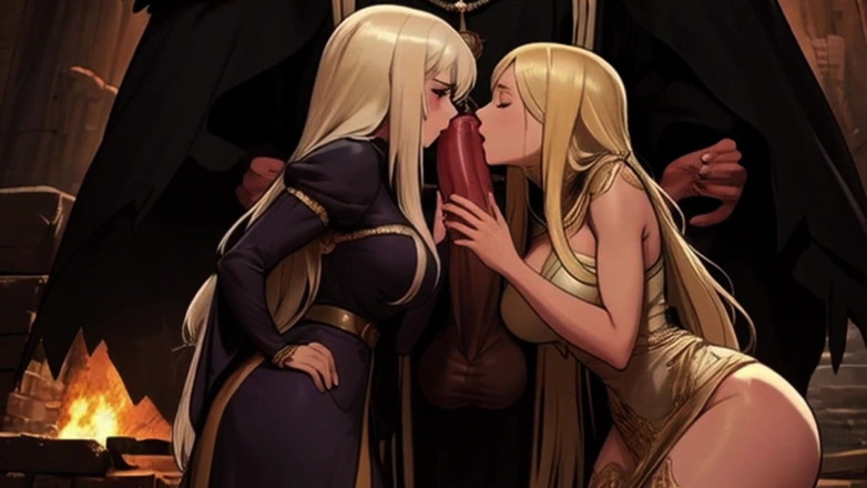 Spicy Toons: Big Black Warriors Ravage European Maidens