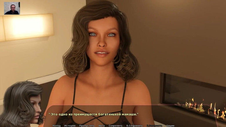 3DXXXTEEN2 Cartoon: After a blowjob, a guy fucks a girl and cums...