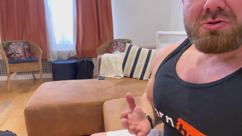 Jack stacked: Adoração ao mel de bota e pés com pé escravo