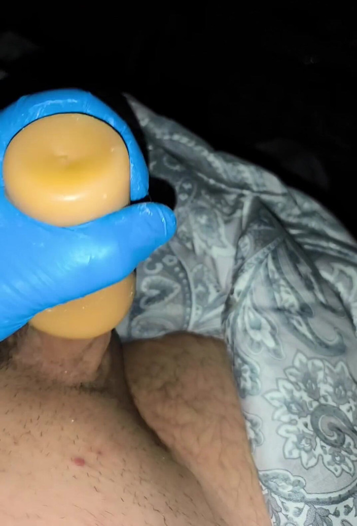 HotBigDick98: Cum Inside a Pocket Pussy