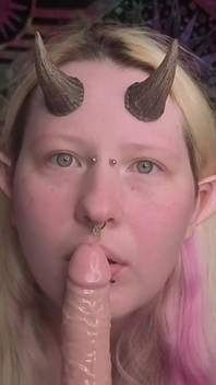 Tiefling Femdom Sucks and Fucks the Soul Out of You