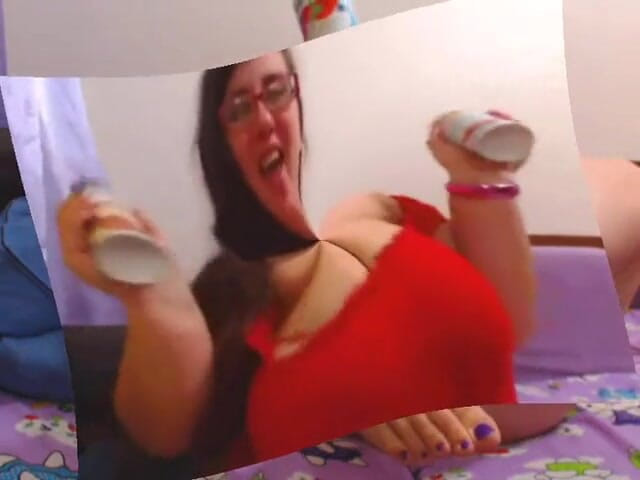Nina Doll: Mess play with 6 months preg girl