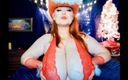 Samantha 38G: Cowgirl bBW samantha38g weihnachten spaß mit großen möpsen