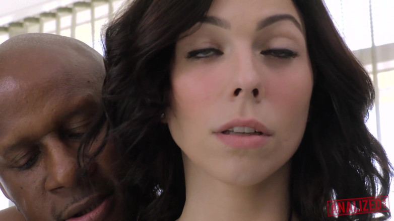 Analized: Tattooed Harlow Harrison anally fucked by a big black cock