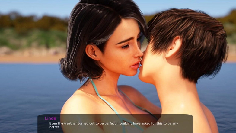 LoveSkySan69: Milfy City [v0.6e] deel 97 met Linda op het strand door Loveskysan69