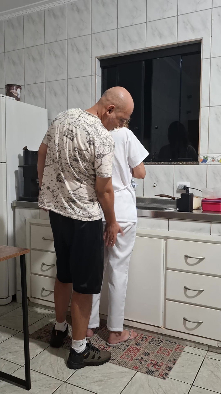 Victor SweetCoupleStories: The Maid Got Fucked in the Ass in the Kitchen...
