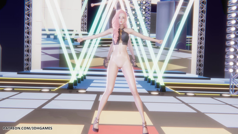 3D-Hentai Games: Mmd twice - ich kann mich nicht aufhalten Seraphine sexy striptease...