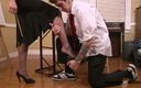 Monsters Of Jizz: Professor Jerks off College Hunk and He Cums on Her...