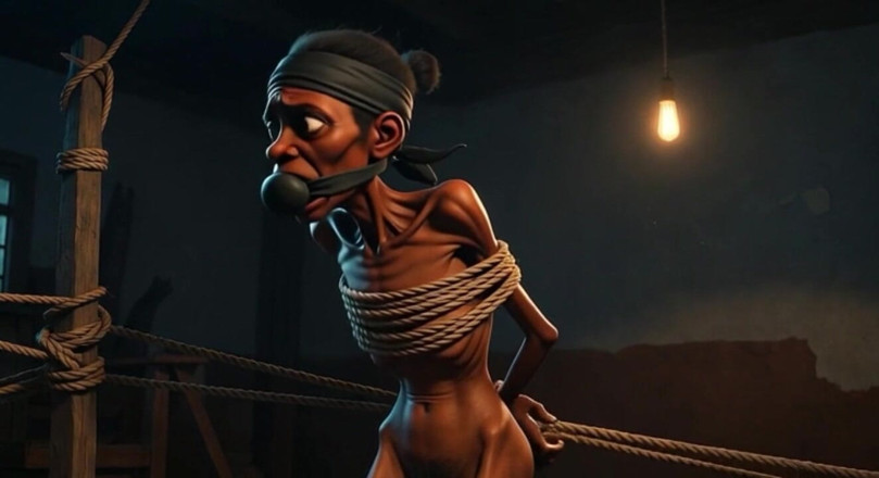 YOUR BEST FANTASY: Gadis afrika yang udah udah putus asa ini dientot habis-habisan...