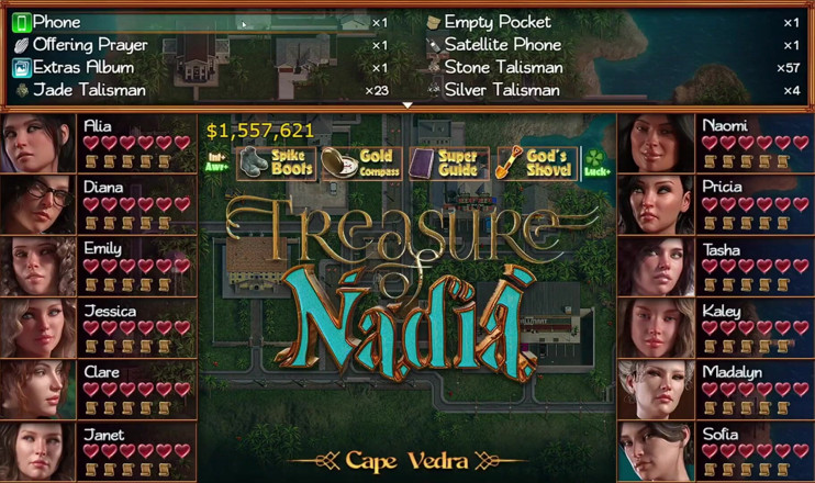LewdArcade: Treasure of Nadia Booty llama Sex Game Play [parte 02] Juego desnudo [18+]...