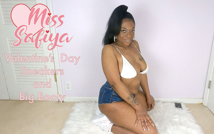 Miss-Safiya: Valentine's Day-turnschuhe und dicker hintern