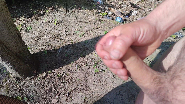 DirtyLubov: секс на вулиці в комбінезоні