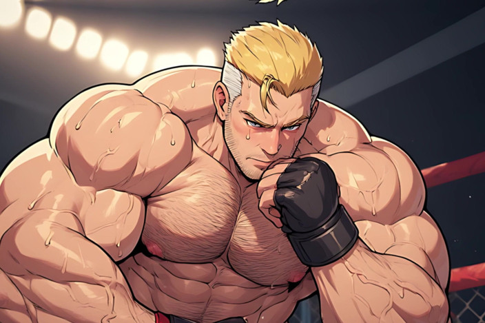 Erotic Man: Ken Masters 벌거벗은 파이터(ai)