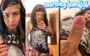 Emma Ink: Trans Girl Jerking off in the Morning