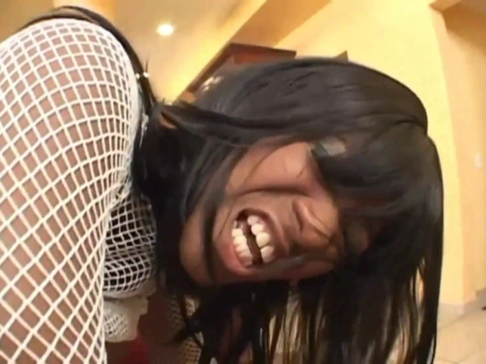 American Idol X: Big boobs hairy pussy black babe anal orgasm