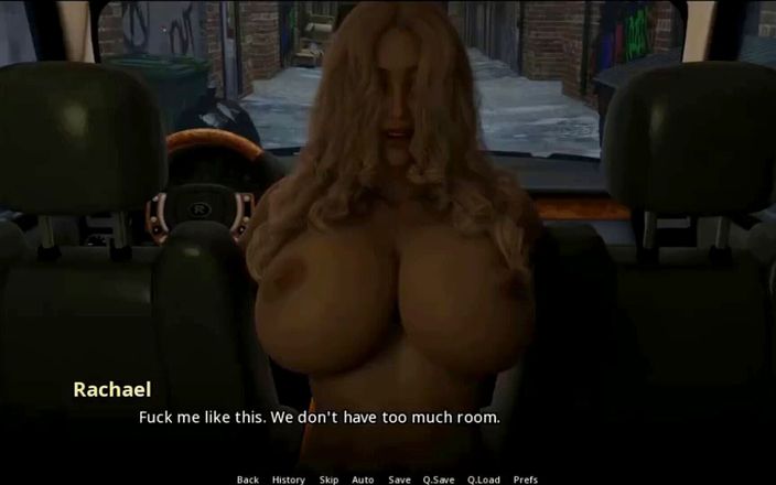 Visual Novels: WVM stars university part 125 - sex with milf in car