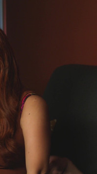 Redhead Marina Gold Providing a Blowjob, Deep Throating Dick, and Getting Assfucked Hard