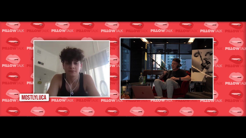 Pillow Talk: fanul îi cere lui Luca Schaefer-Charlton să mănânce