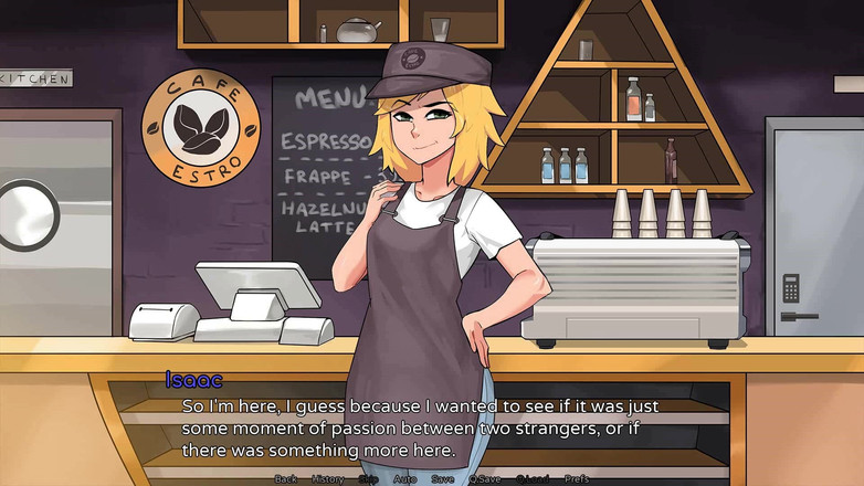 Futavision: ヘーゼルナッツラテ:初デートで浮気してトランスの口に突っ込んだところがバレた - エピソード2