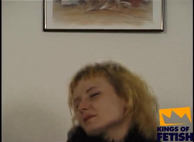 Family Role Playing: Babe with high heels gets her hairy cunt railed by...
