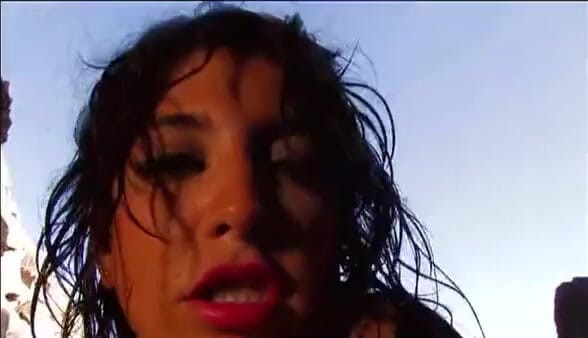 European Classics: Cute spanish slut rocky beach fucking