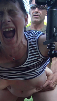 Behind the Scenes of Mature Sissy Seduce to Outdoor Fuck