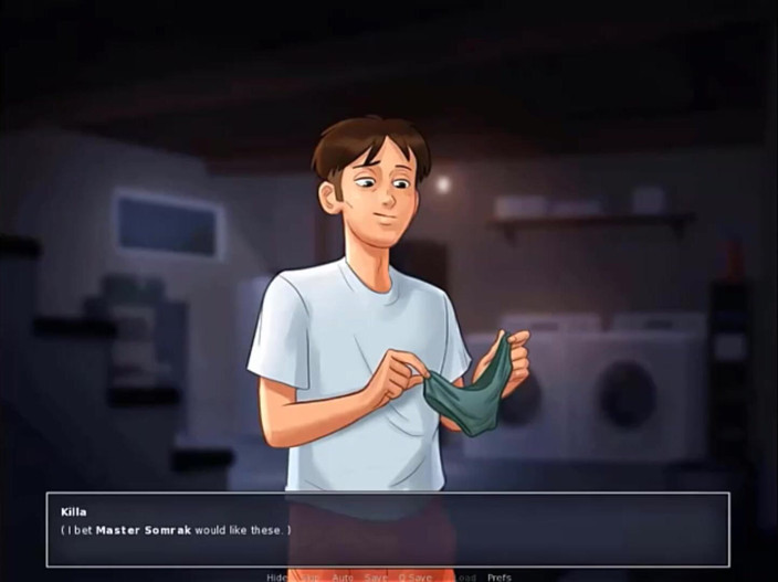 Cartoon Play: Summertime saga part 13 - hard in college shower