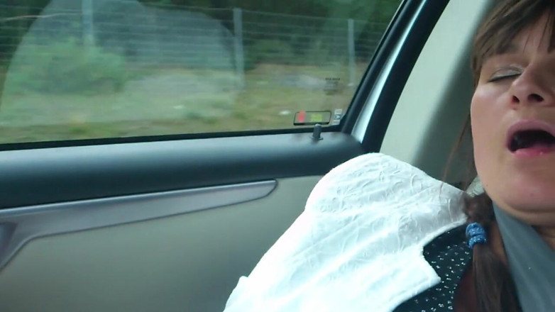 Martakiko studio: Soaked &amp; Horny - I Finger Myself Hard While My Husband Drives!