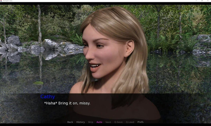 Erotic Krisso: Um Conto dos Cavaleiros - Cathy e as Meninas Se Divertindo