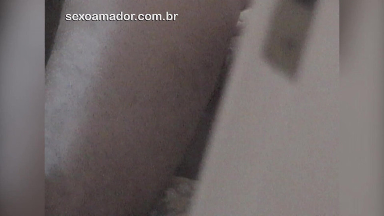 Amateurs videos: Girl leaves door ajar and is caught having sex with...