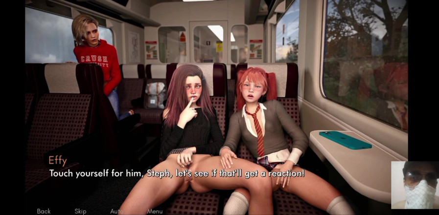 Dark Sam: Innocent 18 Plus Teens Are Fucked in a Train