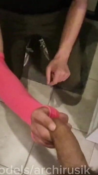 The Pizza Delivery Guy Is Eating My Cum on the Doorstep, and It's Shocking and New and Amazing!