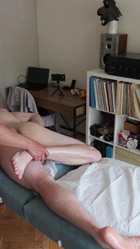 Gave a Massage and Sucked a Big Dick