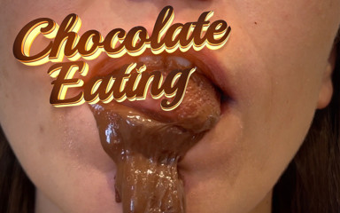 Wamgirlx: チョコレートを食べる、チョコレートの唾、チョコレートの唾液