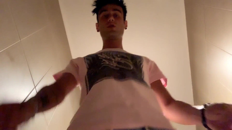 Idmir Sugary: Piss on You at the Public Toilet POV