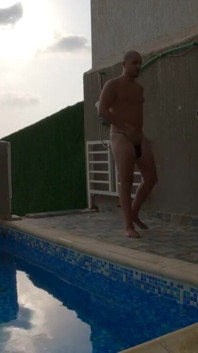 Risky Arab Gay Cruising Naked #public Beach #middleeast Voyeur #kuwait Got Caught!!