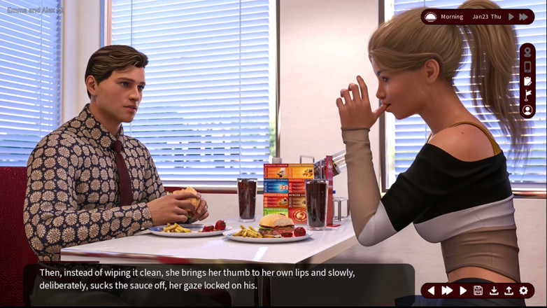 Kitty Gamer: Whispers of desire 7 Sarah ha trovato un Flash Drive con...