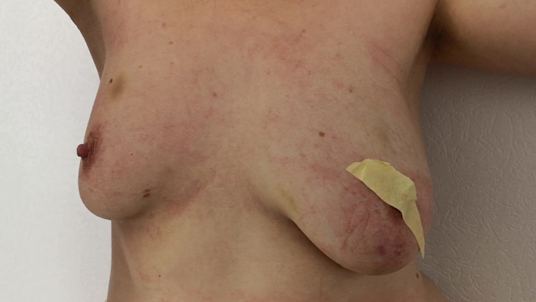 Bouncy Tits Action: Fute-mă cu bandă și înfundă-mi sfârcurile