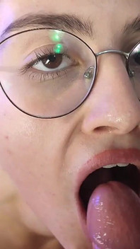 Rough BJ Face Fucking Doggy Cum in Mouth