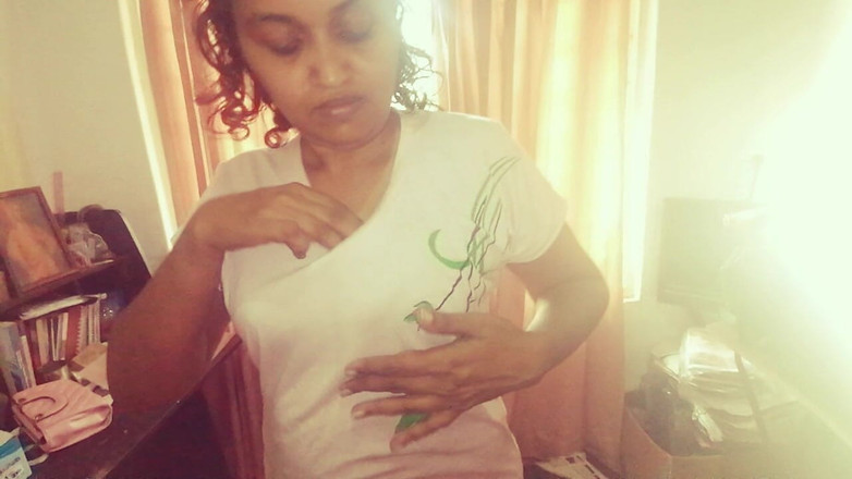 Tina Baby: Stieftochter-selbstvideo für stiefvater-milch